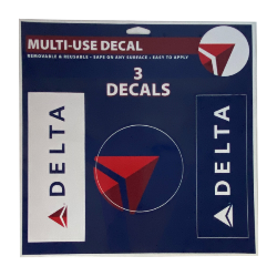 3 Pack Delta Decals Thumbnail