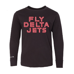Fly Delta Jets Youth LST Thumbnail