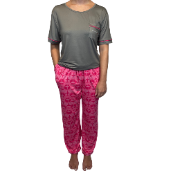 Women's Cut BCRF Pajama Set / Thumbnail