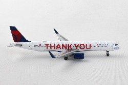 Herpa Delta A321 1/500 Thank You