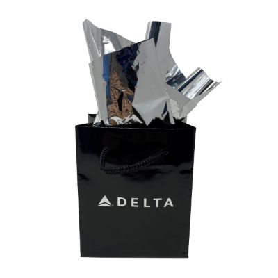 Gift Bag with Silver Tissue - 4.5x5.5