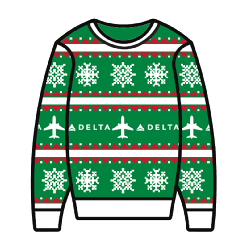 Green Holiday Sweater